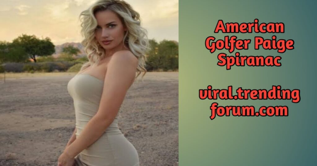 American Golfer Paige Spiranac