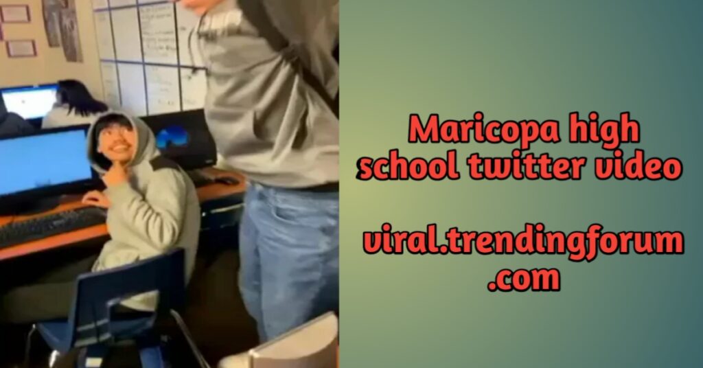  Maricopa high school twitter video